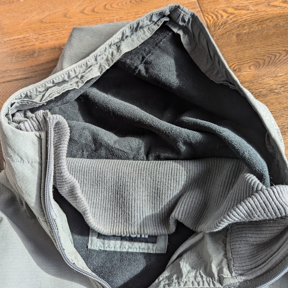 Bench Bombard Jacket Women's Size L Gray Fleece Line Hooded Ribbed hem, collar - Picture 7 of 13